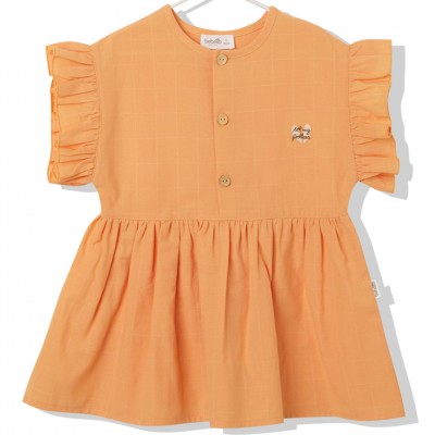 Bebetto  suknelė  "Modern style" oranžinės spl.