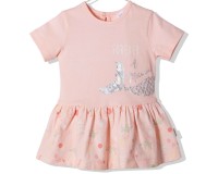 Bebetto  suknelė  "Undinė" persiko spl.