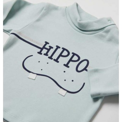 Bebetto 3-jų dalių šiltas komplektas berniukui HIPPO