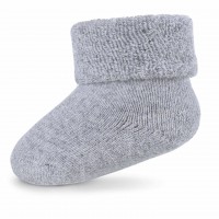 Frotinės kojinės kūdikiui pilkos spalvos