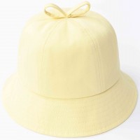 Vasarinė kepurė - panama Kaspinas (geltonos spl.)