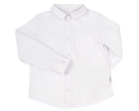 Balti marškiniai berniukui 
