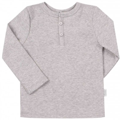Vienspalviai marškinėliai ilgomis rankovėmis (pilkos spalv.)