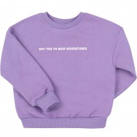 Trisiūlio kilpinio trikotažo džemperis Say (alyvinės spalvos)