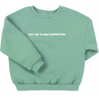 Trisiūlio kilpinio trikotažo džemperis Say (metinės spalvos)